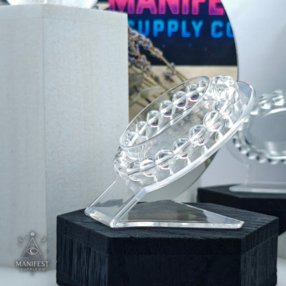 Clear Quartz Crystal Bracelet - 8mm