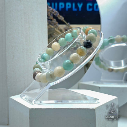 Amazonite Crystal Bracelet - 8mm